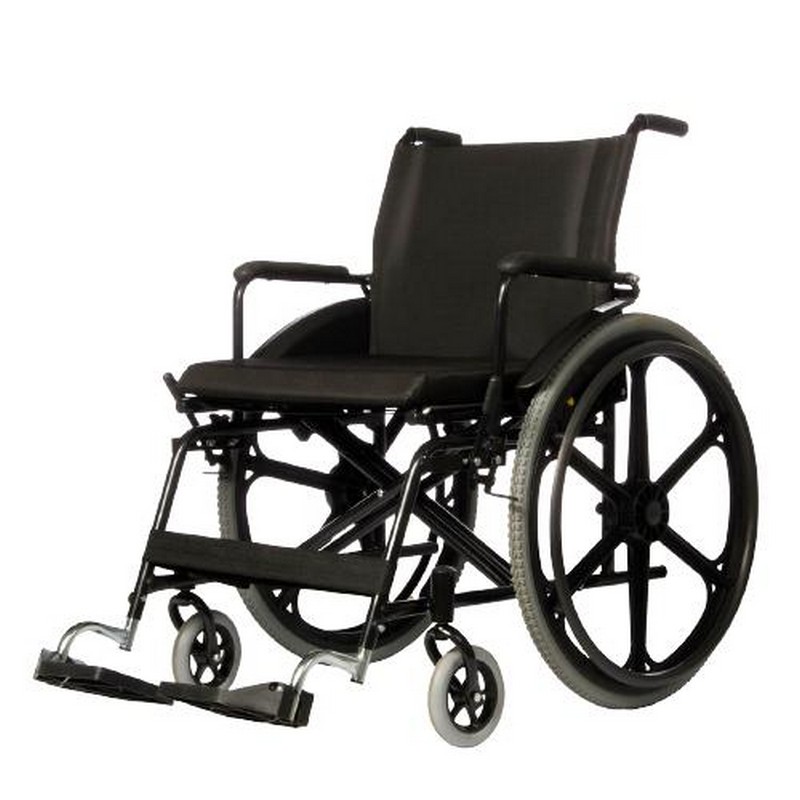 Imagem ilustrativa de Cadeira de rodas dobrável leve compacta